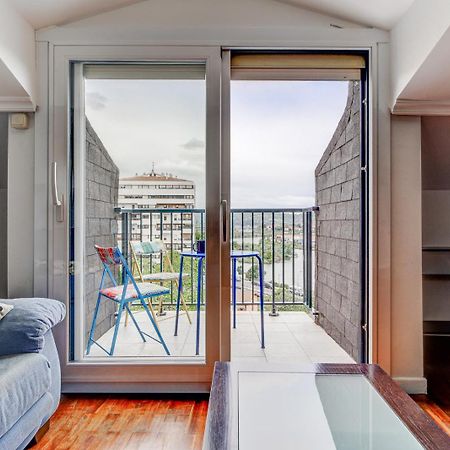 Luminoso Atico Con Terraza, Irun, Parking, 4Pax Apartment Exterior foto