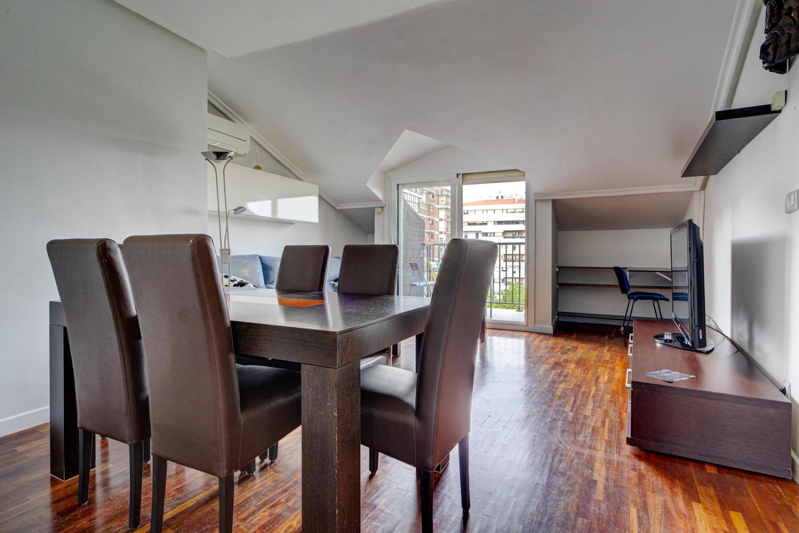 Luminoso Atico Con Terraza, Irun, Parking, 4Pax Apartment Exterior foto