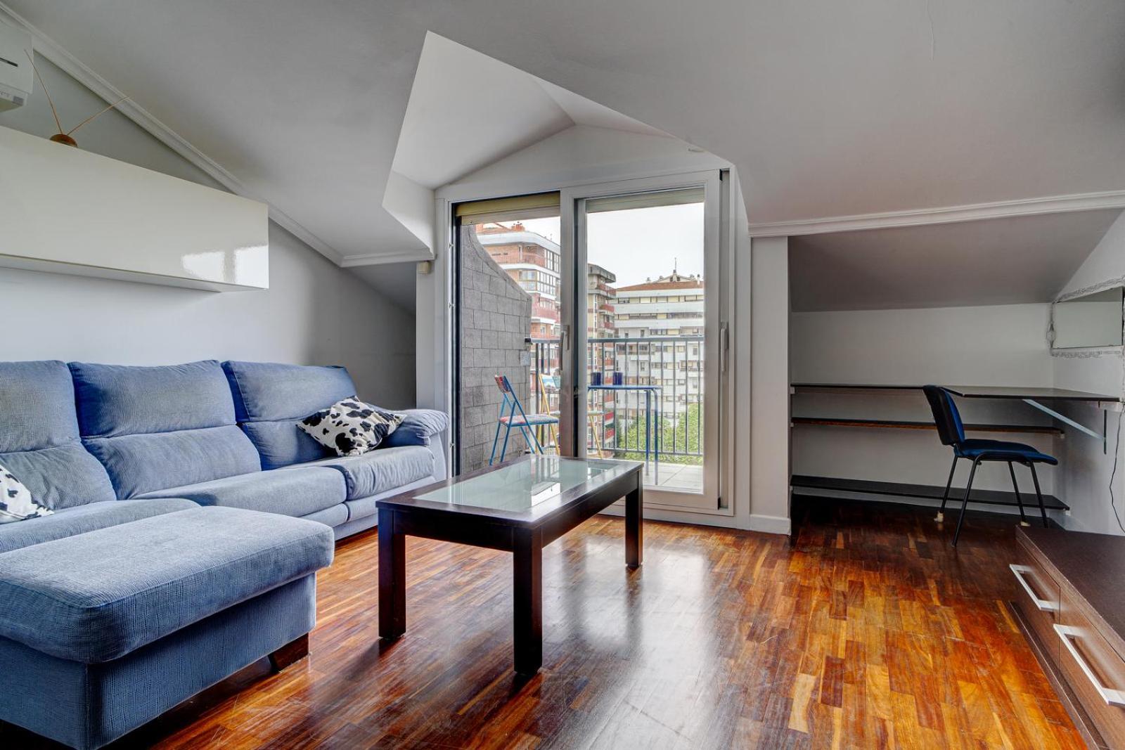 Luminoso Atico Con Terraza, Irun, Parking, 4Pax Apartment Exterior foto